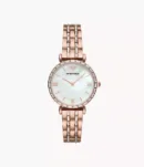 Emporio Armani Men's AR11294 Rose Gold-Tone Stainless Steel Chronograph Watch